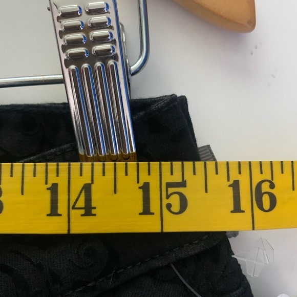 NYDJ Black Jacquard Ankle Slim Straight Jeans‎ - NWT - Picture 15 of 16